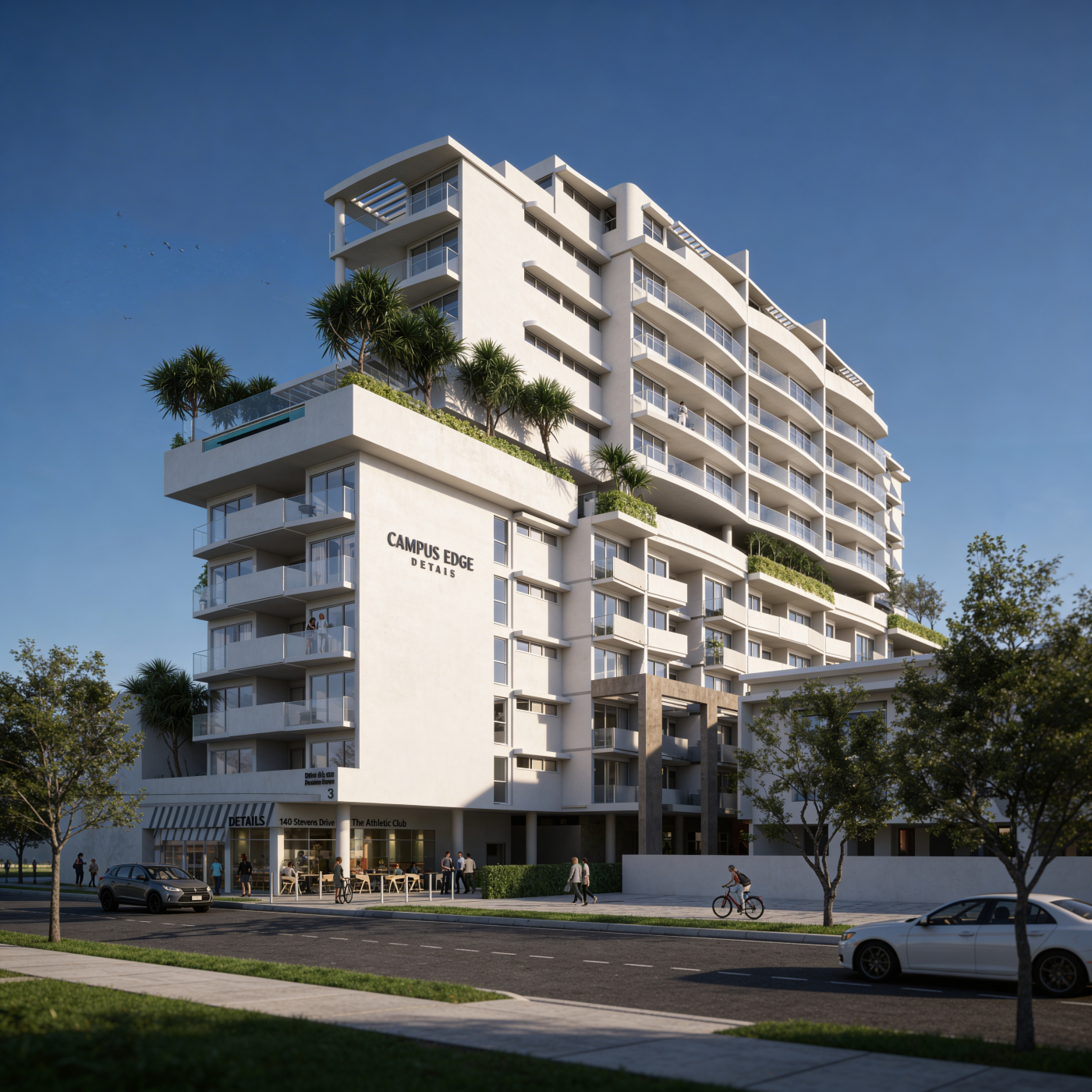 Campus Edge — approved 12-storey mixed-use building, 3–5 Mill Street, Petrie